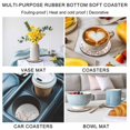 thumbnail image 5 of Spring Floral Coasters Set of 4, Absorbent Coasters for Drinks, Watercolor Elegant Pastoral Flowers Coaster for Desk Coffee Table Protection, Home Decor House Warming Gifts 4", 5 of 8