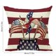 thumbnail image 3 of Fundas de cojín del 4 de julio con diseño de bandera patriótica y estrellas, decoración para sofá, dormitorio y hogar., 3 of 5