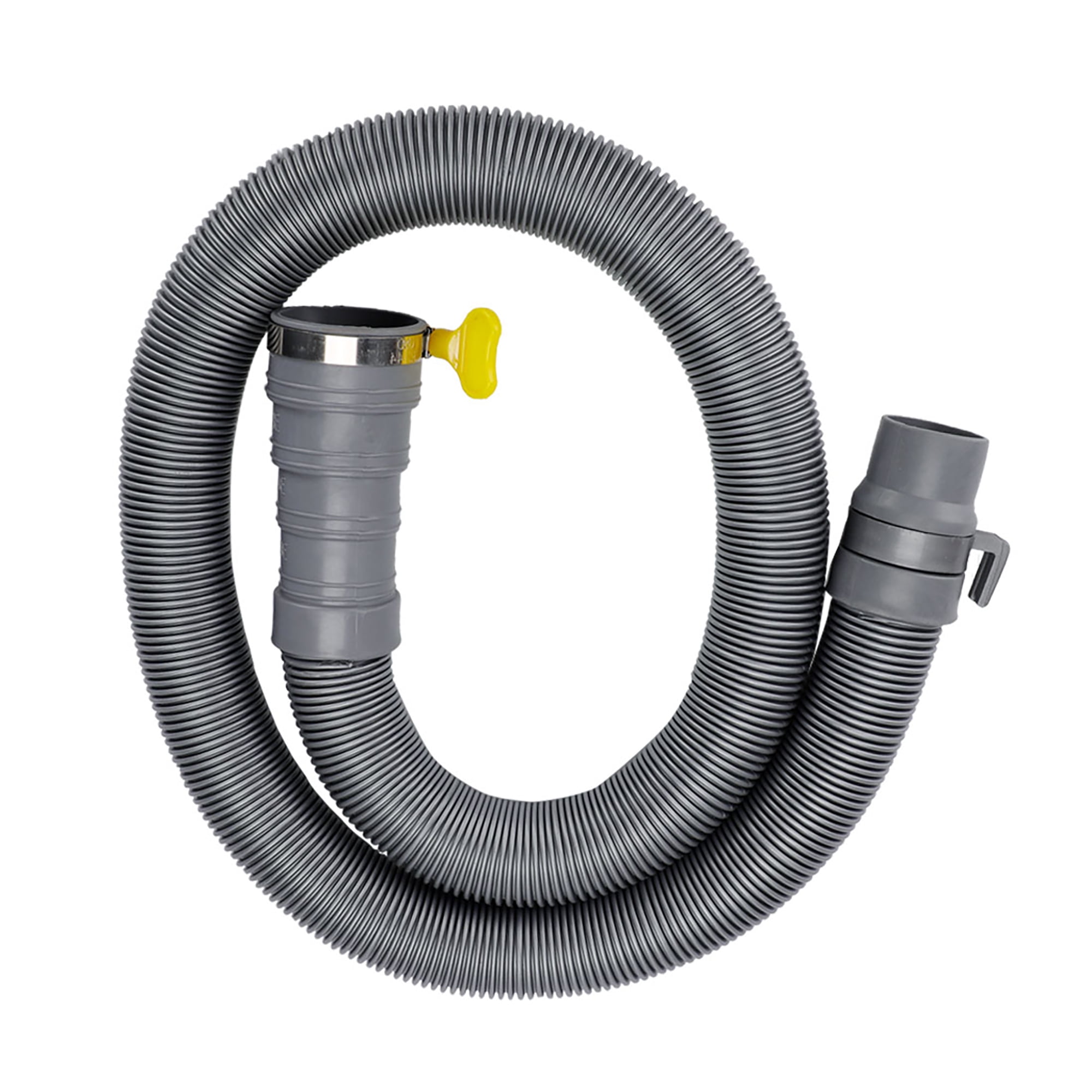 2.6 Feet Universal Washing Machine Drain Hoses EVA with Clamp Extension Water Connection Pipe