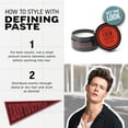 thumbnail image 6 of American Crew Men's Hair Defining Paste, Like Hair Gel with Medium Hold Hair Gel & Low Shine, 3 oz, 6 of 8