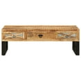thumbnail image 4 of vidaXL Coffee Table 110x50x38 cm Solid Mango Wood, 4 of 5