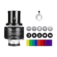 thumbnail image 2 of Condensador óptico fotográfico Hugo kit de Snoot ajustable para cámara, 2 of 10