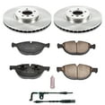 thumbnail image 3 of Power Stop Front Stock Replacement Brake Pad and Rotor Kit KOE6144 Fits 2009 BMW X6, 3 of 8