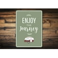 thumbnail image 1 of Camping Journey Novelty Decor, Metal Wall Sign - 10x14 Inches, 1 of 4