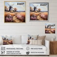 thumbnail image 4 of Designart "Gentle Breeze Mill Wind wall art II" Countryside Floater Framed Canvas Print, 4 of 7