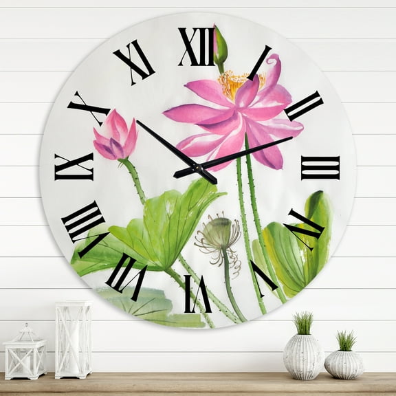 Designart 1 in Traditional Wall Clock