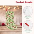 thumbnail image 4 of Uemuo Finger Lime Fruits Print Christmas Stockings, 18inch Xmas Hanging Stocking Decorations for Christmas Party Family Decor, 4 of 7