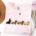 thumbnail image 4 of Halloween Dachshund Costumes Shirt, Spooky Wiener Dog Graphic Tee, 4 of 4