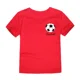 thumbnail image 3 of Camiseta de algodón para bebé niño, camiseta blanca y negra de verano para niño, ropa para niño, camisetas de algodón con estampado de fútbol, camiseta de 2 a 12 años, 3 of 5
