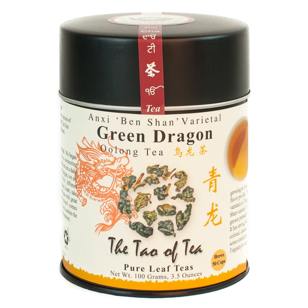 The Tao of Tea, Green Dragon Tea, Lose Leaf Tea, 3.5 Oz Tin