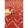 thumbnail image 6 of Ambient Rugs Moroccan Style Runner Rug - 2 ft. x 8 ft., Rust, Distressed Rug with Transitional Design, 6 of 8