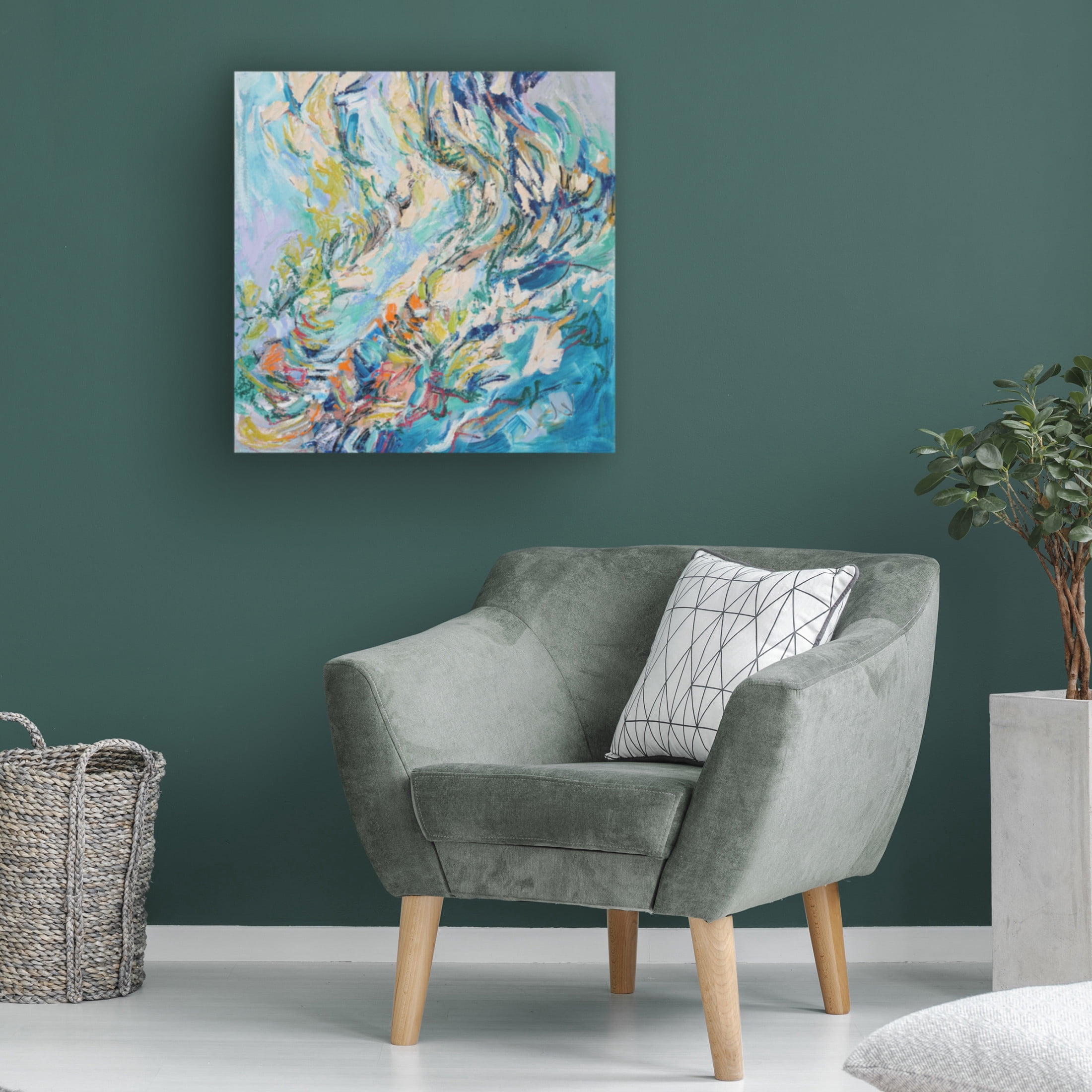 Trademark Fine Art Dorothy Fagan New Pathways IV Canvas Wall Art