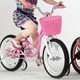 thumbnail image 5 of Cesta de Bicicleta para Niños, Cestas de Elevación de Bictticleta para Niños Resistentes Al Agua de PlásTico Grueso Con Correas Ajustables Para Accesorios de Bicictleta, 5 of 7