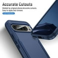 thumbnail image 2 of KOMI for Pixel 9 Case,Pixel 9 Pro Case,with Screen Protector,[Military Grade Drop Tested] Heavy-Duty Tough Rugged Shockproof Protective Case for Google Pixel 9, Blue, 2 of 5