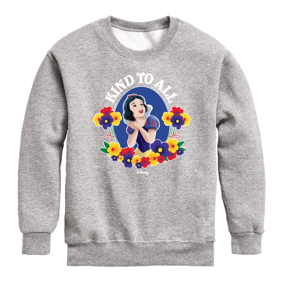 Disney - Kind To All Boys' Graphic Long Sleeve Fleece Sweatshirt