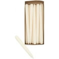 thumbnail image 2 of D'light Online Elegant Taper Candles Dripless and Smokeless Set of 144 Bulk 12 Inch Ivory, 2 of 2