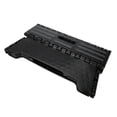 thumbnail image 1 of Taburete plegable portátil con escalones de color negro para uso en el baño, viajes, para personas mayores y embarazadas, 1 of 1