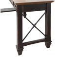 thumbnail image 5 of Pemberly Row Wood Open L-Desk Writing Table Office Desk Black, 5 of 6