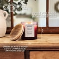 thumbnail image 6 of Better Homes and Gardens Amber and Saffron Scented 2-Wick Ombre Jar Candle 12oz., 6 of 12