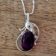 thumbnail image 2 of NOVICA Amethyst pendant necklace, 'Wild Orchid', 2 of 6