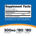thumbnail image 2 of Suplemento Nutricost L-Ornitina 500 mg 180 cápsulas (3 botellas), 2 of 7