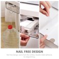 thumbnail image 3 of AURARMLET 2Pcs White Plastic Desk Organizers for Kitchen 20x18cm, 3 of 8