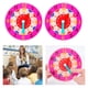 thumbnail image 4 of Paquete de 2 relojes de madera de juguete, material didáctico, juguetes preescolares Rosa roja, 4 of 9