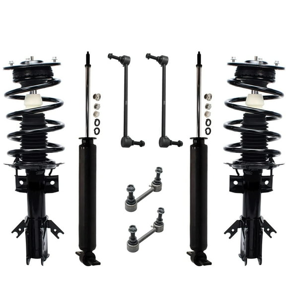 Detroit Axle - Front Coil Spring Struts Rear Shocks Suspension Kit for 2013 - 2018 Ford Fusion - 8pc Set