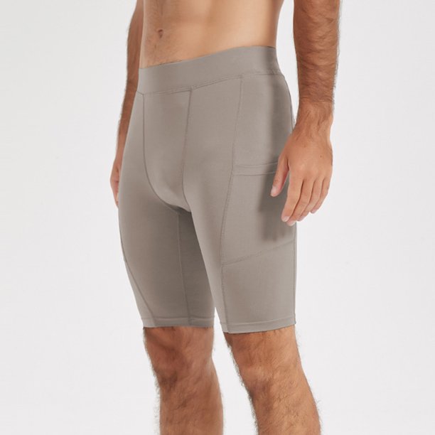 WILLBEST Pantalones Cortos de Compresión Informales para Hombre, Ropa Interior Deportiva Informal, Capa Base Atlética, Mallas Deportivas para Correr y Entrenar.