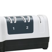 Chef'sChoice 3 Stage White Hybrid Knife Sharpener for 20 Degree Straight Edge and Serrated Knives