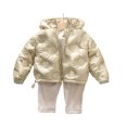 thumbnail image 2 of Godderr Kids Boys Girls Wash Free Down Coats 1-12Y Toddler Snow Down Jacket Bright Face Thickened Baby Winter Warm Hoodie Down Outerwear, 2 of 7