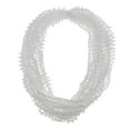 thumbnail image 1 of Button Looping Bridal black and white 10mm Wide Elastic Loops Wedding Dressing, 1 of 8