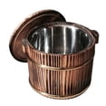thumbnail image 2 of Recipiente japonés para arroz, ideal para servir sopas de moda, bandeja única para mezclar arroz. 20cm B, 2 of 9
