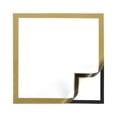 thumbnail image 3 of Uxcell 11" x 11" Inch Magnetic Self Adhesive PVC Diamond Frames Suitable for 10" x 10" Picture, Golden 1Pcs, 3 of 5