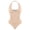 Beige, variant on Women's Sexy Halter Shapewear Bodysuit Going Out Backless Thong Body Suits Sleeveless Summer Outfits