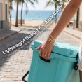 thumbnail image 6 of 25QT Portable Cooler, Insulated Hard Cooler with Bottle Opener, Cup Holder, Forming Ruler, Travel, Beach, Camping, Fishing, 6 of 8