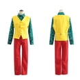thumbnail image 2 of Disfraz de Joker de Halloween para hombre, disfraz de Joker, traje de cosplay completo, película de terror, fácil de usar, 2 of 5