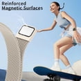 thumbnail image 6 of Original Slim Milanese Loop Compatible with Apple Watch Band for Women 38mm 40mm 41mm 42mm 44mm 45mm 46mm 49mm, Stainless Steel Magnetic Mesh Strap for iWatch Series 11 10 9 8 7 6 5 4,SE 3 2 Ultra3 2, 6 of 11