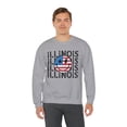 thumbnail image 5 of Illinois IL Moving Vacation Sweatshirt, Gifts, Crewneck, 5 of 7