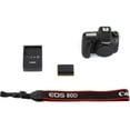 thumbnail image 4 of Canon EOS 80D DSLR Camera, 24.2MP APS-C Digital Camera Bundle with Bag, Battery, Mic & Accessories (International Model), 4 of 7