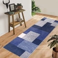 thumbnail image 2 of FairOnly Runner Rug Mat for Hallway 2'3"x8' Machine Washable Non-Slip Entry Way Runner Rug for Laundry, Blue, 2 of 7