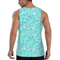 thumbnail image 3 of Haiem Seashell And Starfish Men Workout Tank Top Gym Bodybuilding Sleeveless Muscle T Shirts Athletic Tank Breathable Workout Shirt-4X-Large, 3 of 9