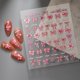 thumbnail image 5 of Adhesivos para uñas GUAACCB con lazo rosa en relieve en 5D con diamantes de imitación, 5 of 7