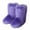 Purple shoes, variant on Christmas Gifts Women's Fashion Color Imitation Animal Boots Plus Cashmere Boots Snow Boots,Blue,6.5-7
