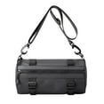 thumbnail image 2 of Waterproof Crossbody Chest Bag for Men - Large Capacity Cylindrical Shoulder Bag with Multiple Pockets, 27×15×14cm, Gray/Black/Army Green/Dark Blue, 2 of 6