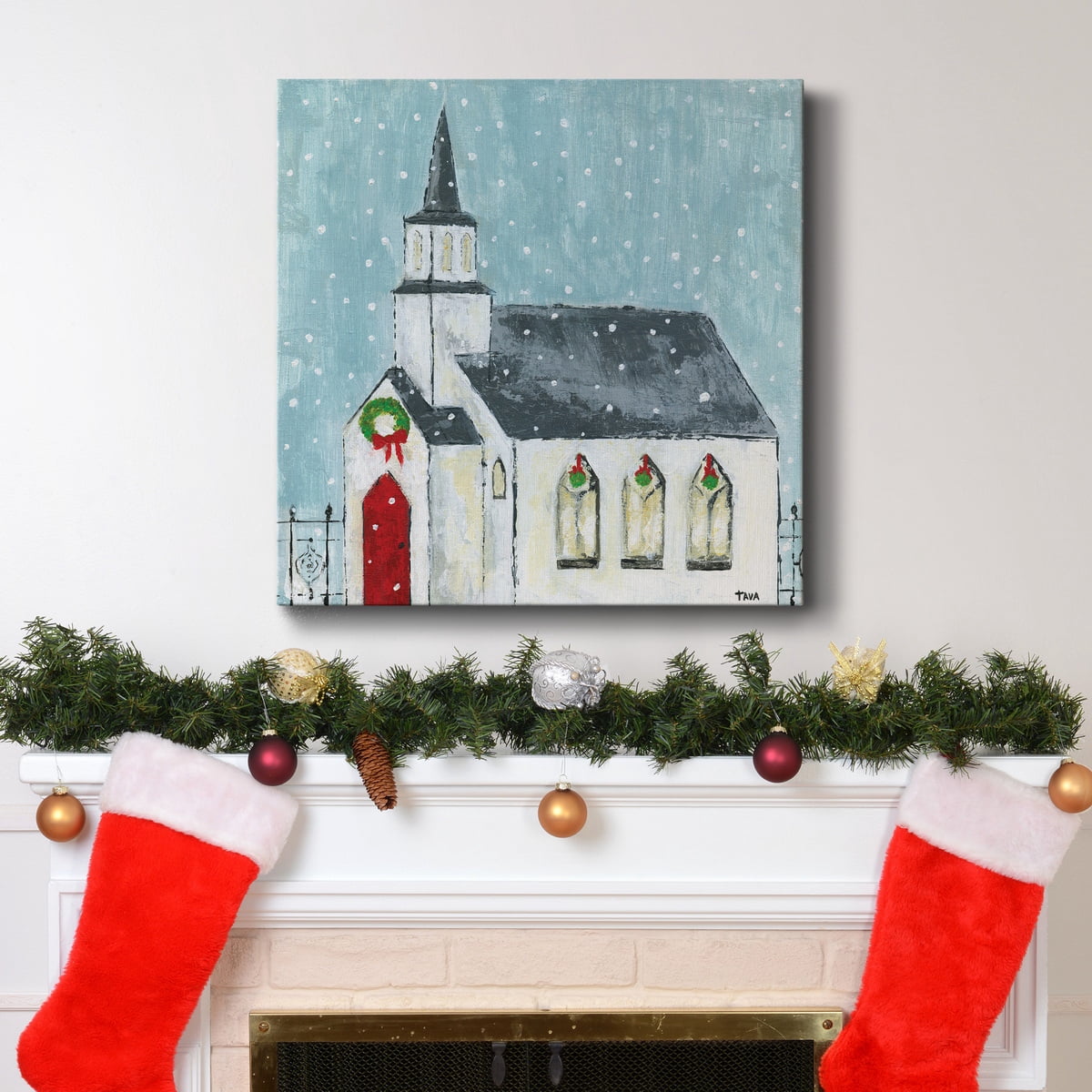 Oh Holy Night - Premium Gallery Wrapped Canvas - Ready to Hang