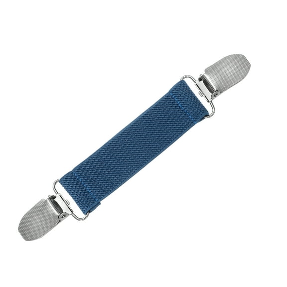 Cinch Clips Adjustable Mitten Clips Shawl Cardigan Collar Clip for Sweaters Dress Blue