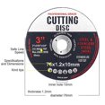 thumbnail image 3 of 12Pack Cutting Discs, Cutting Disc 76 mm,Serrated Disc 76 mm, 3 of 5