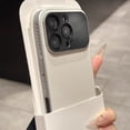 thumbnail image 3 of Klonfd Large Window For IPhone 17Air PU Leather And Hard PCHeat Dissipation And Breathable BumperAutofocus LensGrade Drop Proof And Shockproof Protective, 3 of 5