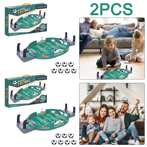 Minijuegos Mesa Fútbol para Mesa Batalla Fútbol Portátil (M 7 Bolas/juego) 2 Uds.
